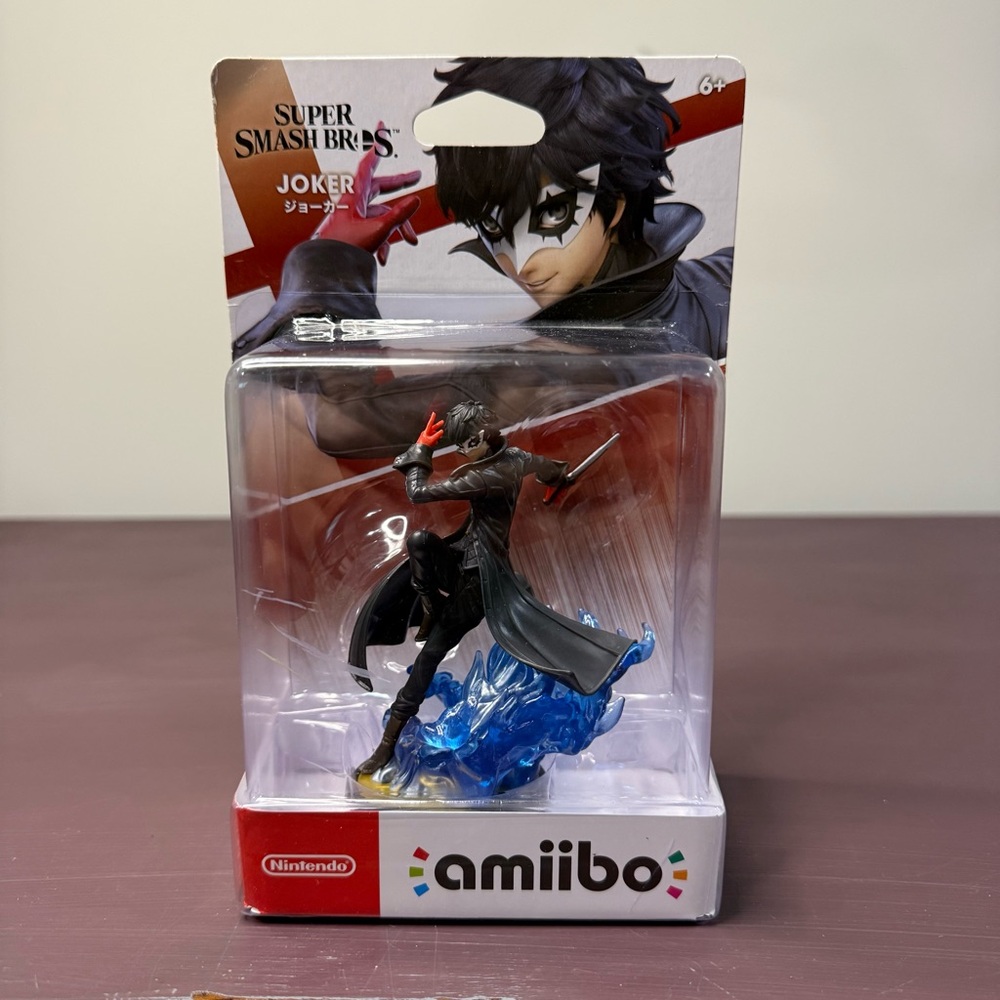 Nintendo Amiibo - Super Smash Bros - Joker - Japanese - New Sealed In Box